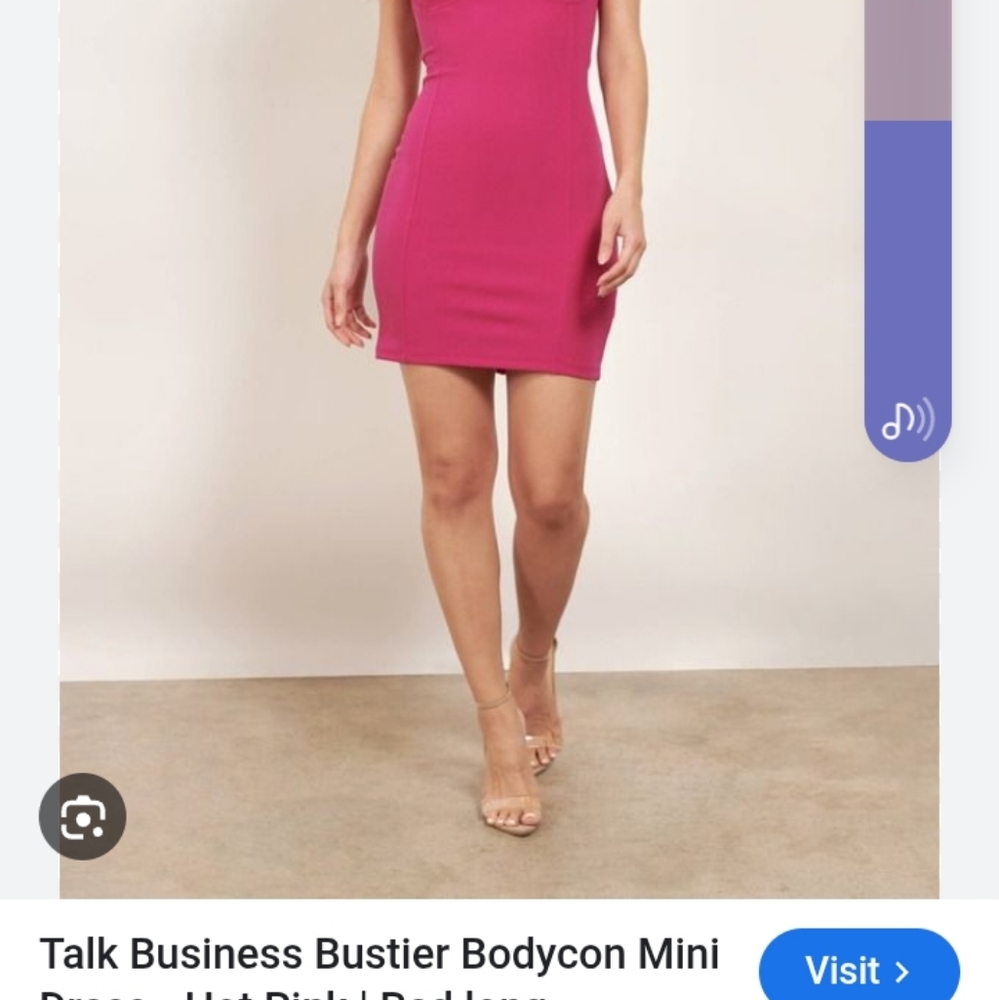 Wild Fable Bright Pink  Mini Dress - Picture 12 of 12